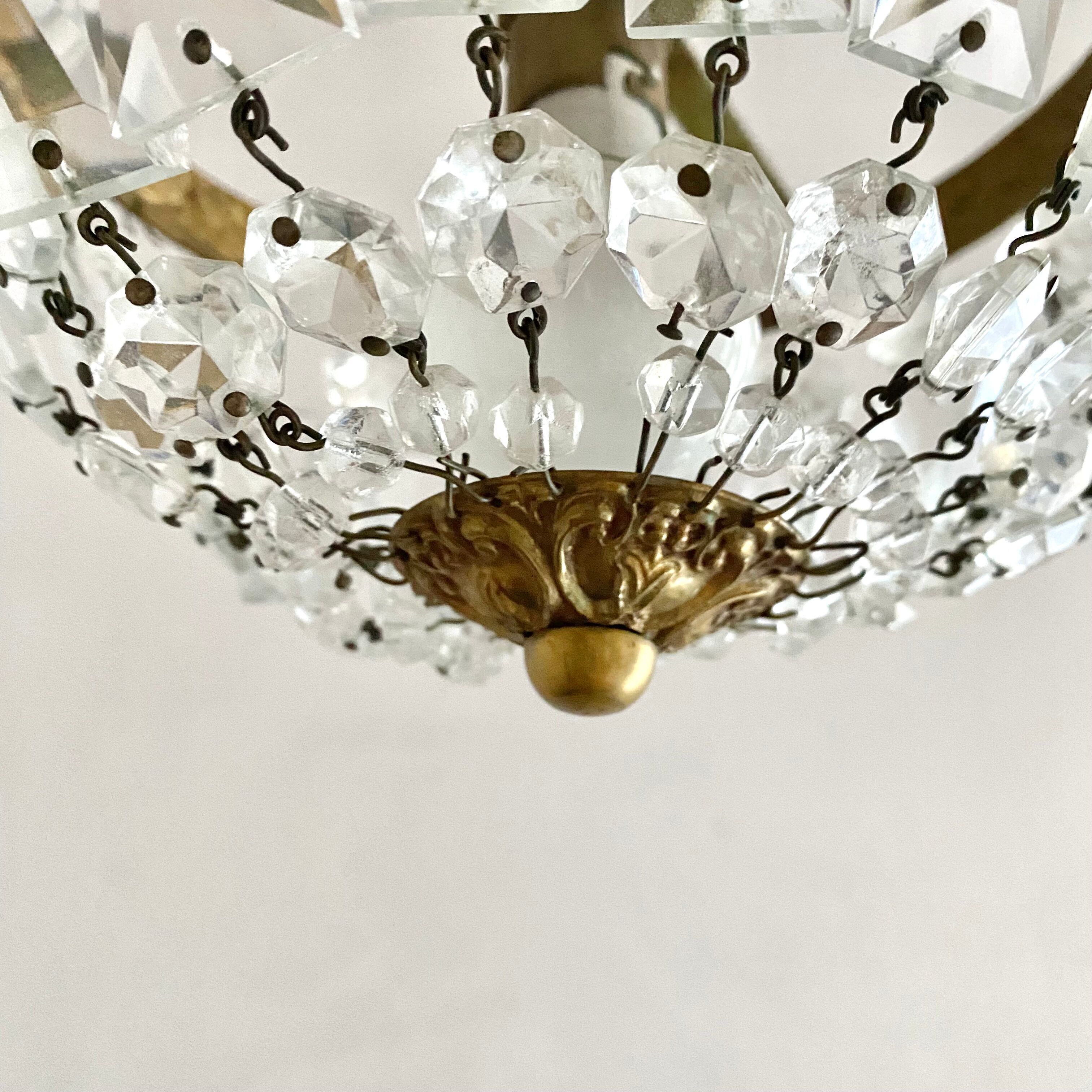 Old tassel ceiling lamp