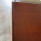 Small minister's desk - 3 drawers - cherry wood - Louis Philippe style