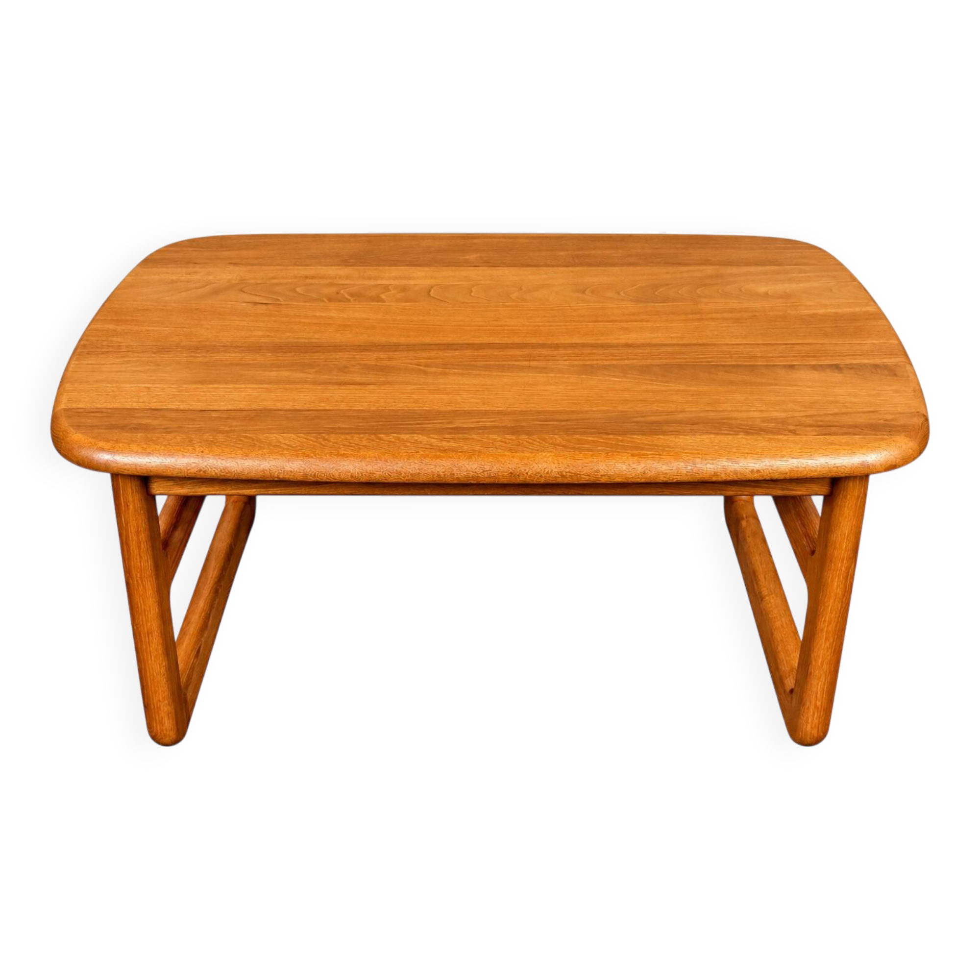 1960s 1970s Teak Coffee Table Side Table by Silkeborg Made in Denmark