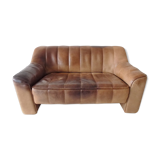 De Sede DS44 2 seater brown leather sofa
