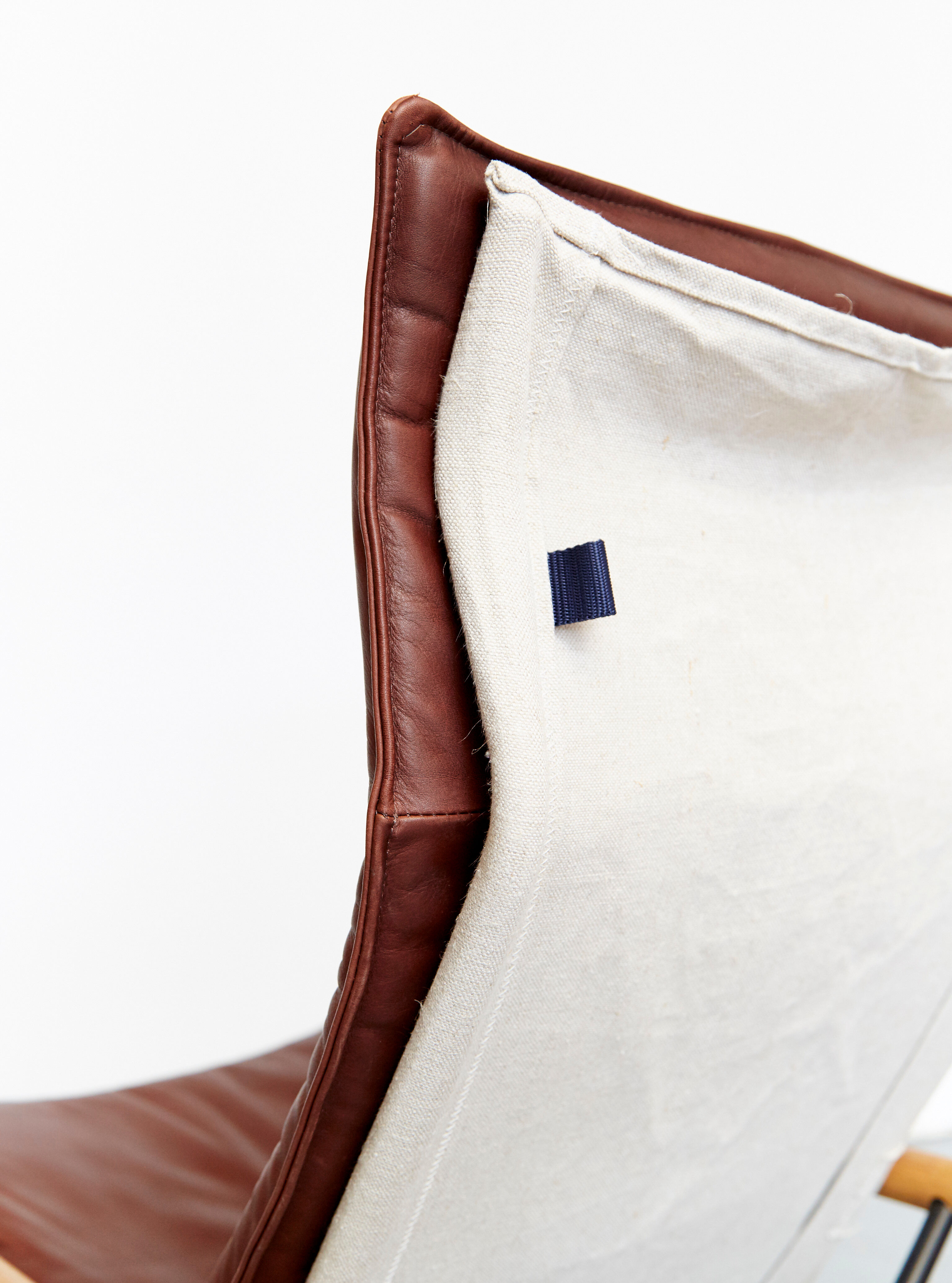 Takeshi Nii folding chair and ottoman "NychairX", 1970