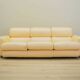 Leather sofa, Italian design, 1960s, production: Italy