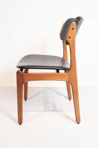 Chaises par Erik Buch, ensemble de 6