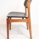 Chaises par Erik Buch, ensemble de 6