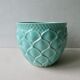 Ceramic pot cover Saint Clément France, artichoke model
