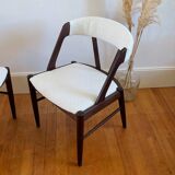 Pair of vintage Scandinavian chairs