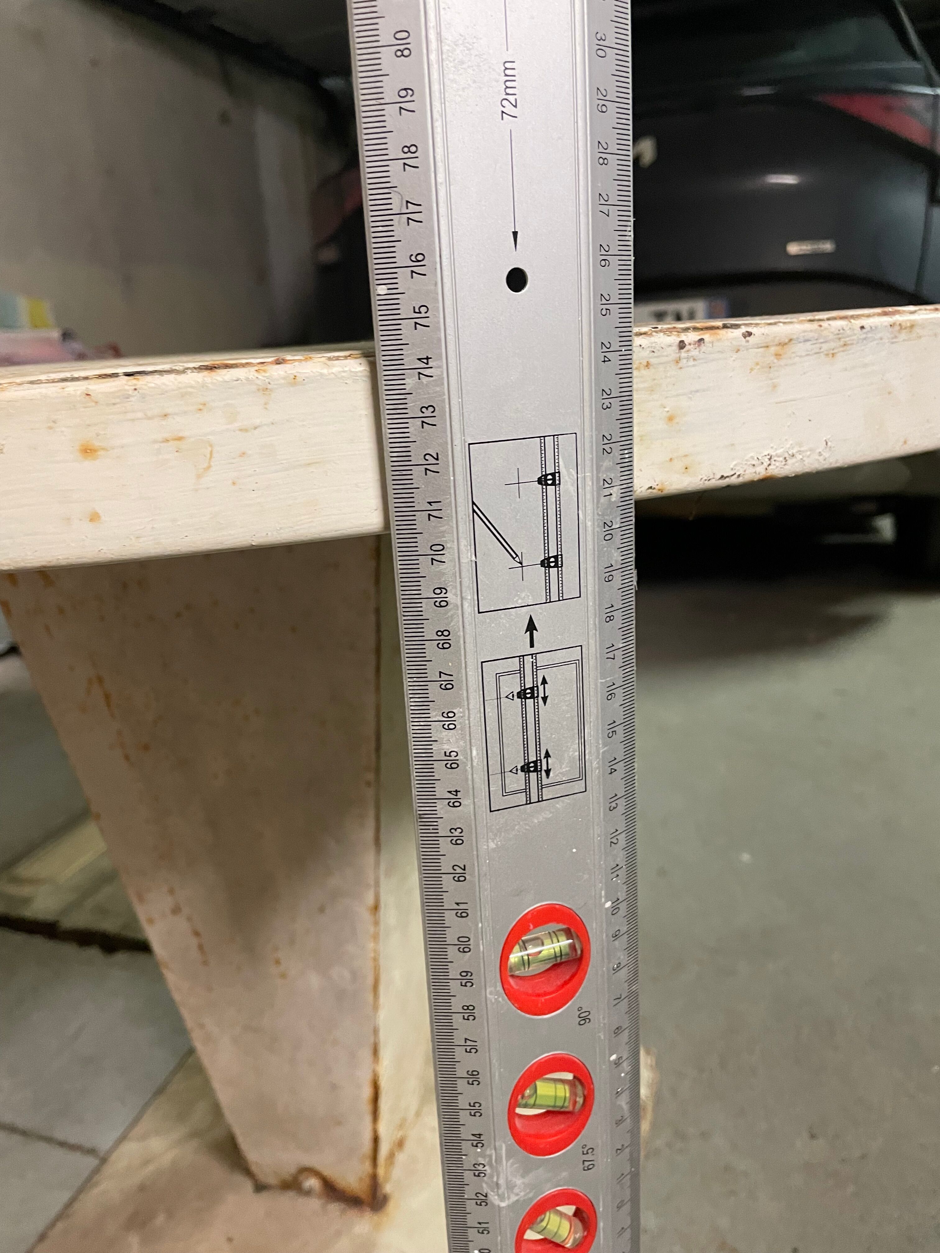 Tolix KUB table diameter 99cm by Xavier Pauchard