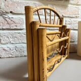 Bamboo letter holder