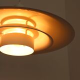 Ecophon Scandinavian pendant light, white metal