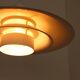 Suspension scandinave Ecophon, métal blanc