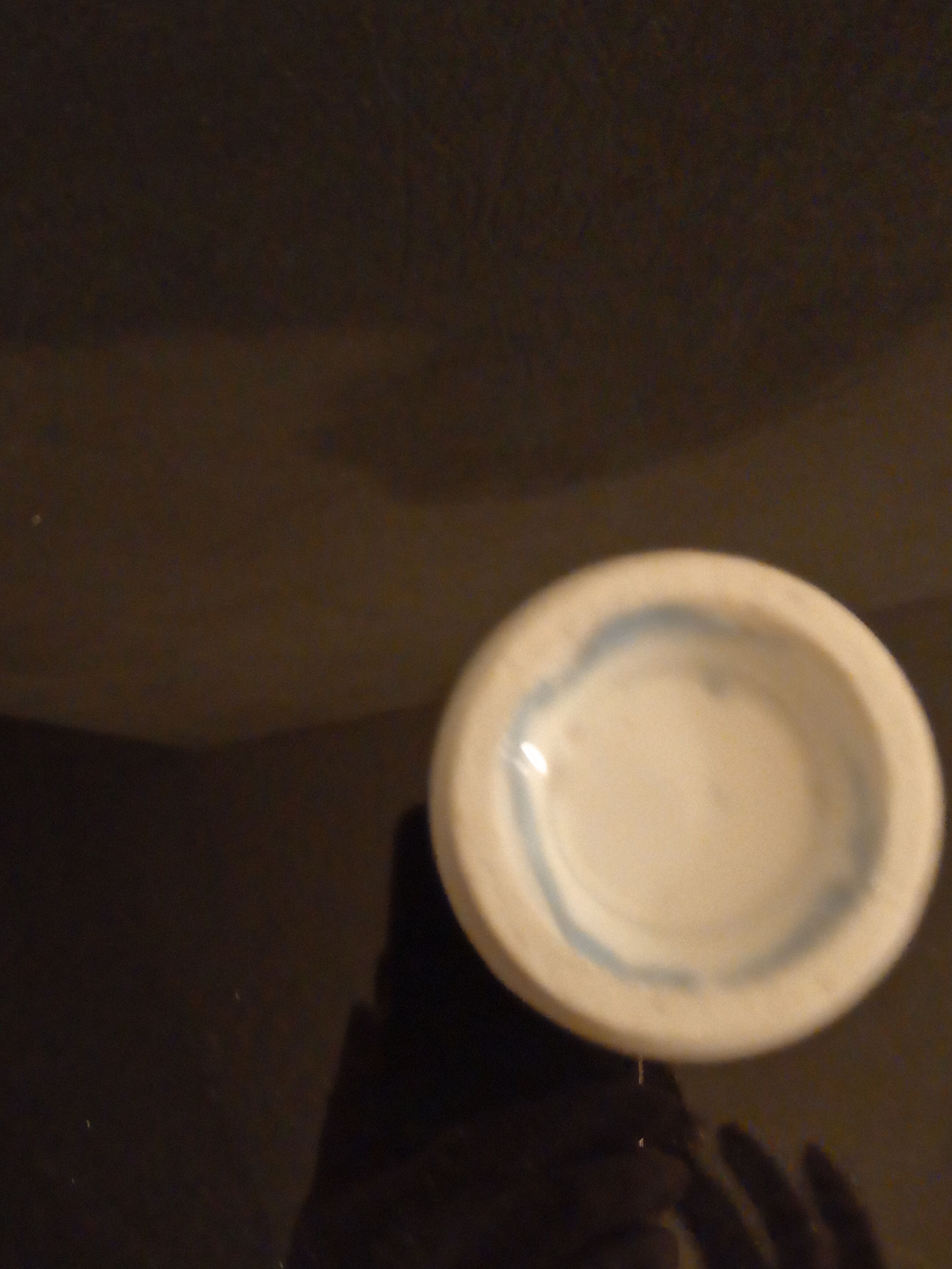 Small porcelain vase