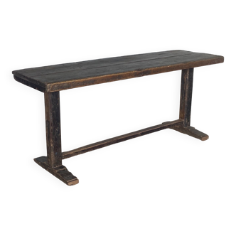 Wooden workshop console