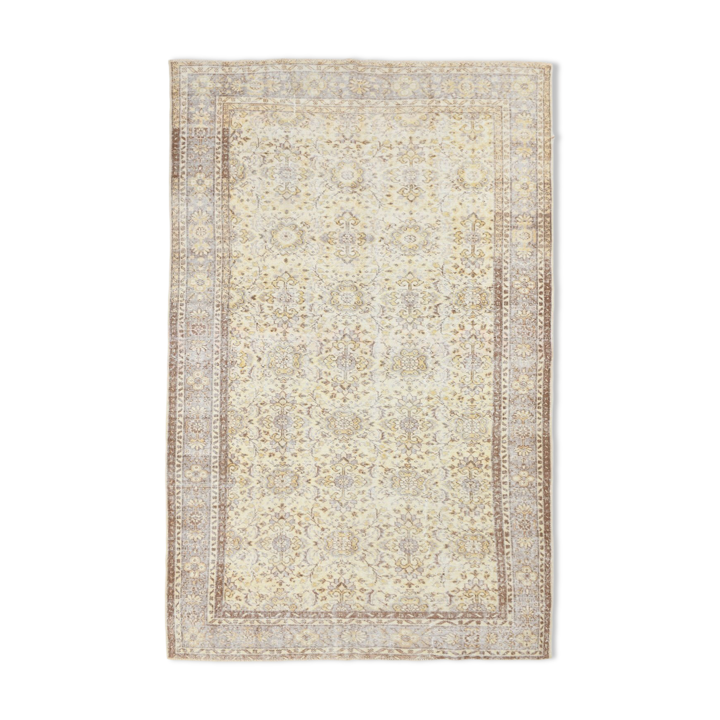 Turkish handmade wool rug 305x197cm
