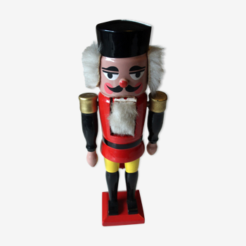 Wooden nutcracker, vintage from the 1970s