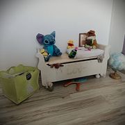 Renovated storage chest - Scandinavian style - unique piece