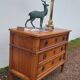 Louis xvi style chest of drawers in cherry wood 3 drawers