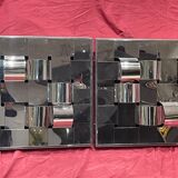 Paire d'appliques murales Goffredo Reggiani design 1970