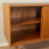 Unique partly solid sideboard in Scandinavian style from the 1950s