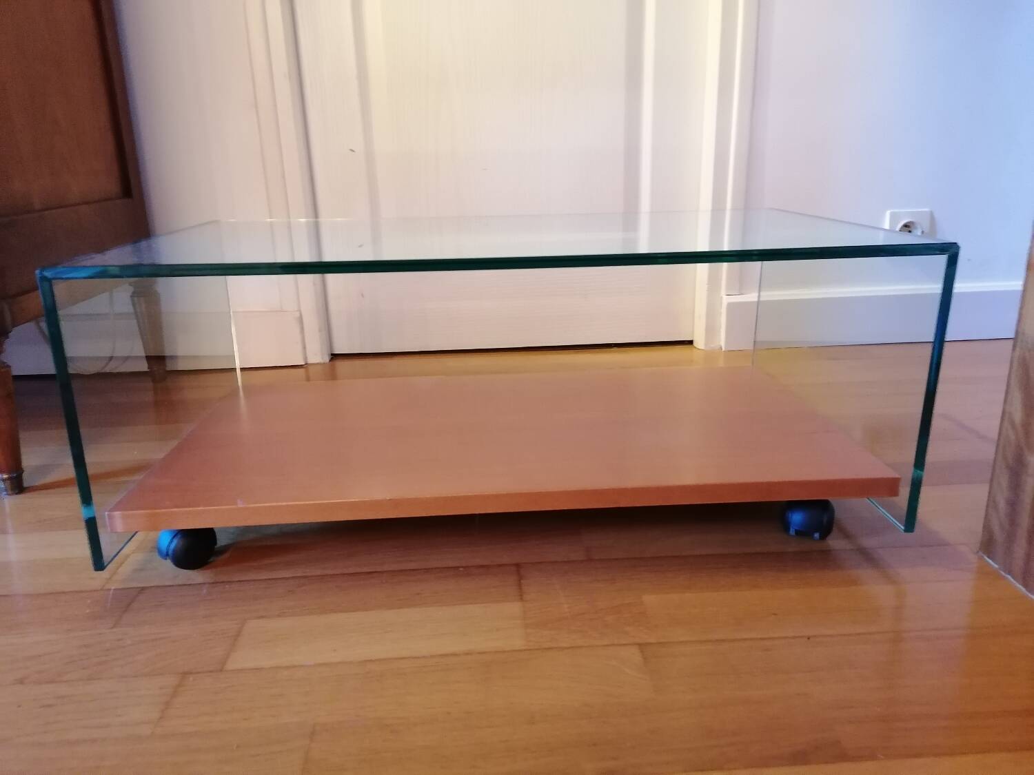TV unit or coffee table on wheels "Artelano" minimalist design.