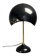 Midcentury Italian scallop mushroom wavy brass desk or table lamp, 1960s