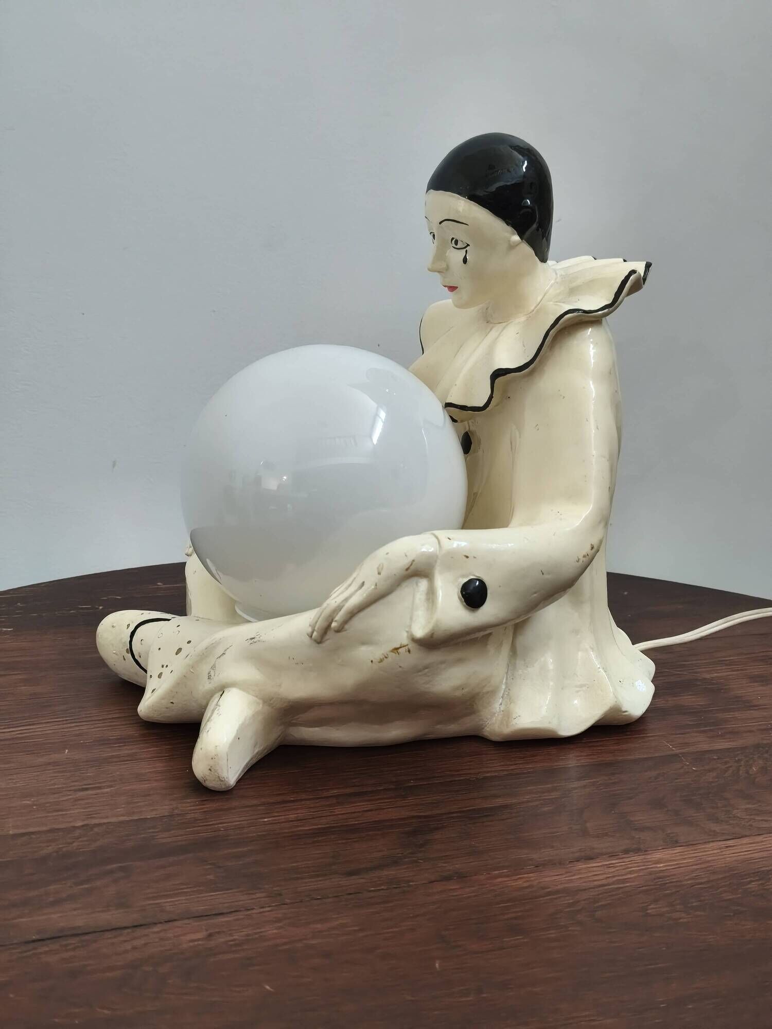 Lampe Pierrot Comedia Dell Arte 1970s