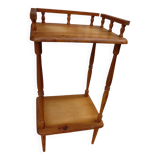 Pitch pine sideboard / shelf / bedside table