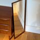 Miroir scandinave vintage en palissandre "Siv"