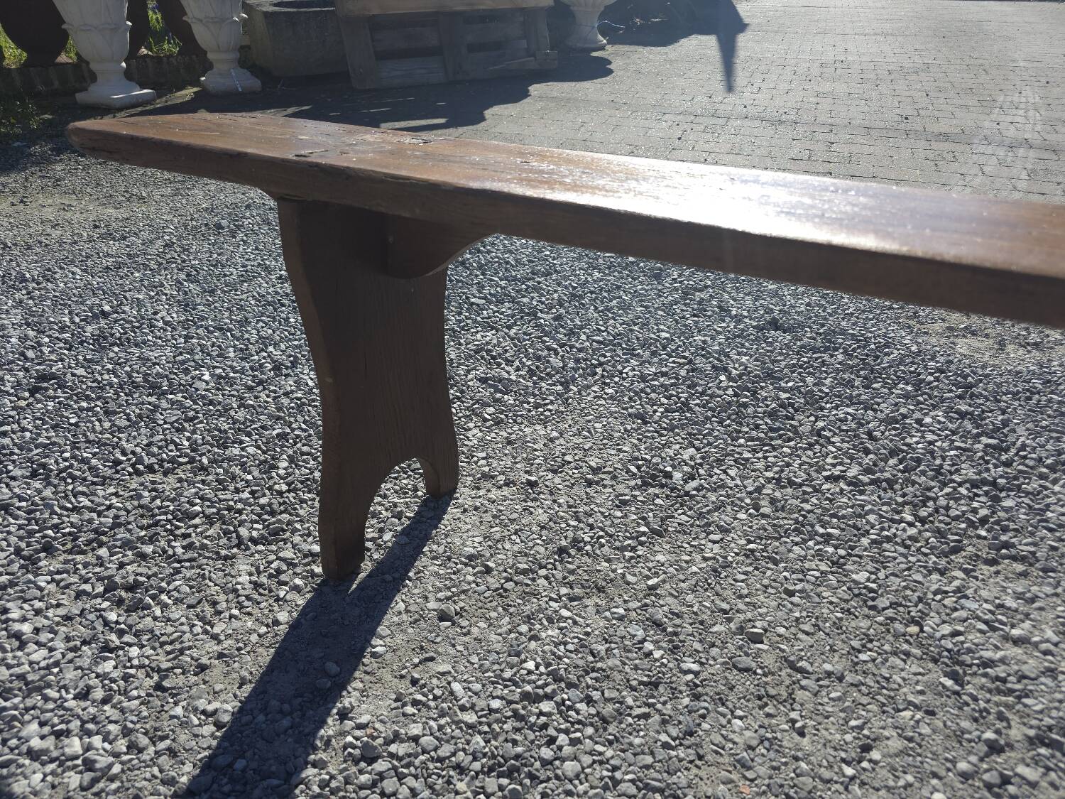 Banc de ferme en sapin
