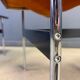 Pair of T side chairs by Katavolos, Littell & Kelley for Laverne International