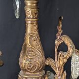 Lustre pampilles style Louis XV