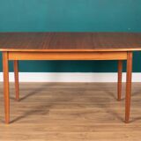 Retro Teak 1960s Vanson Dining Table & 4 Chairs