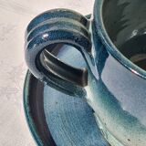 Pair of sandstone lunches
