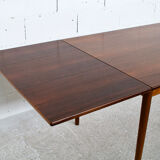 Scandinavian rosewood dining table 60's