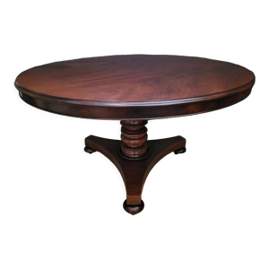 Table ronde de salle - massif bois