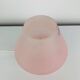 Mushroom lamp in pink Murano glass, vintage