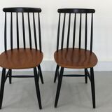 Set of 2 chairs, 1970s