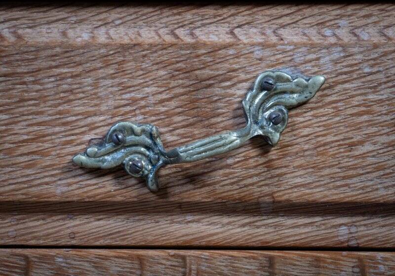 Brutalist Oak Bedside Tables attributed to Henning Kjærnulf, 1970s, Set of 2