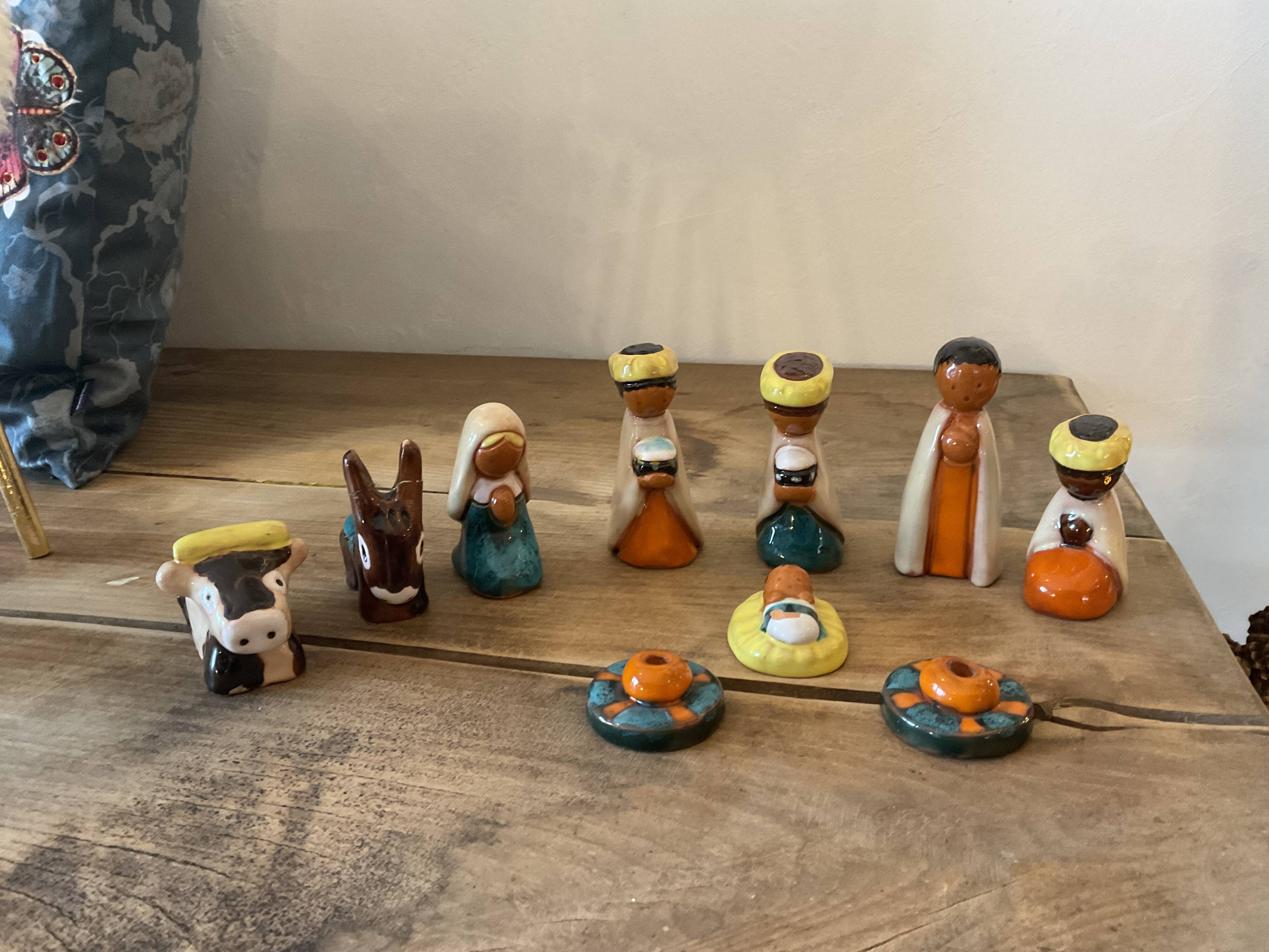 Nursery characters. Benedictine religious creations of Jouarre