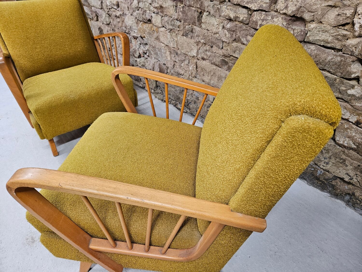 Pair of vintage armchairs 1960