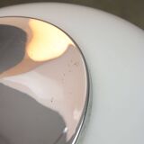 Suspension blanche Space Age de Guzzini, années 1960