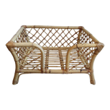Panier à chien en rotin