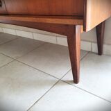 Scandinavian design sideboard in vintage teak