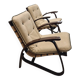 Paire de fauteuils lounge emblématiques Art Déco de Jan Vanek, Tchécoslovaquie des années 1930