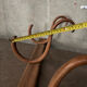 Antique curved wooden Fischel coat hook