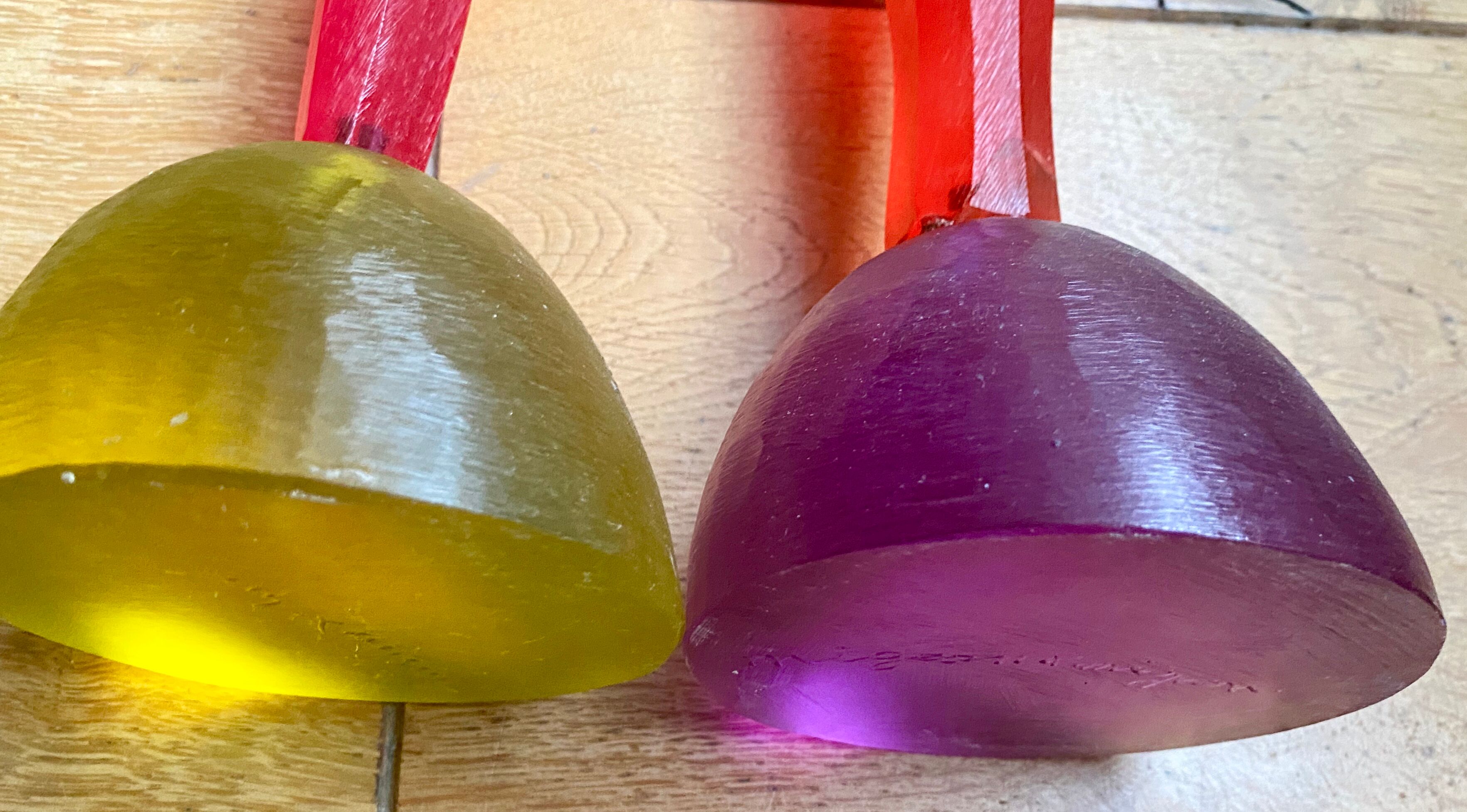 Migeon and Migeon pair of Benazir candle holders