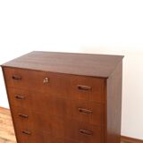 Mid-Century Danish Teak Chest of Drawers, 1960s.