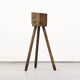 Antique Wabi Sabi Primitive oak butcher block