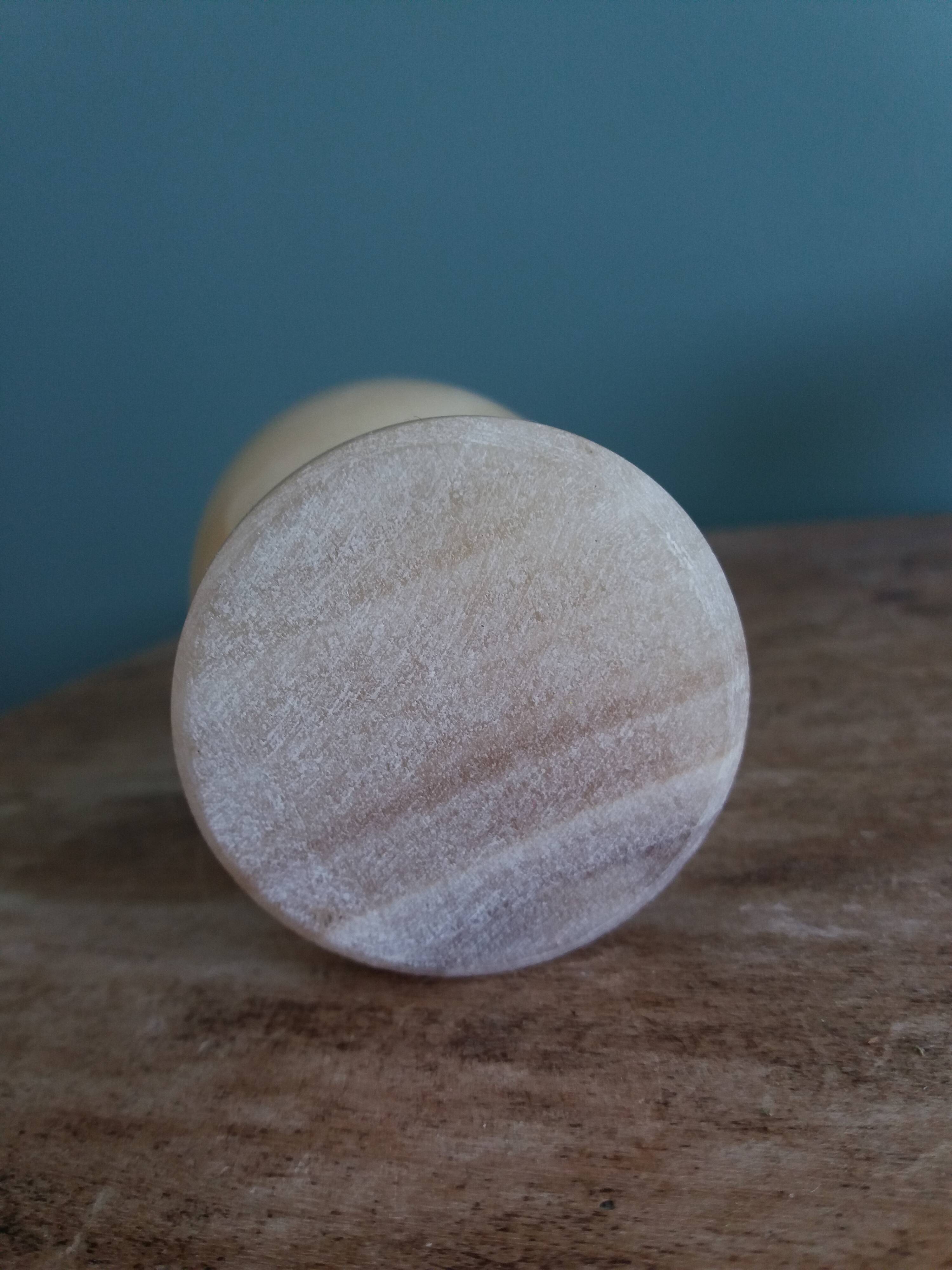 Alabaster onyx egg cup