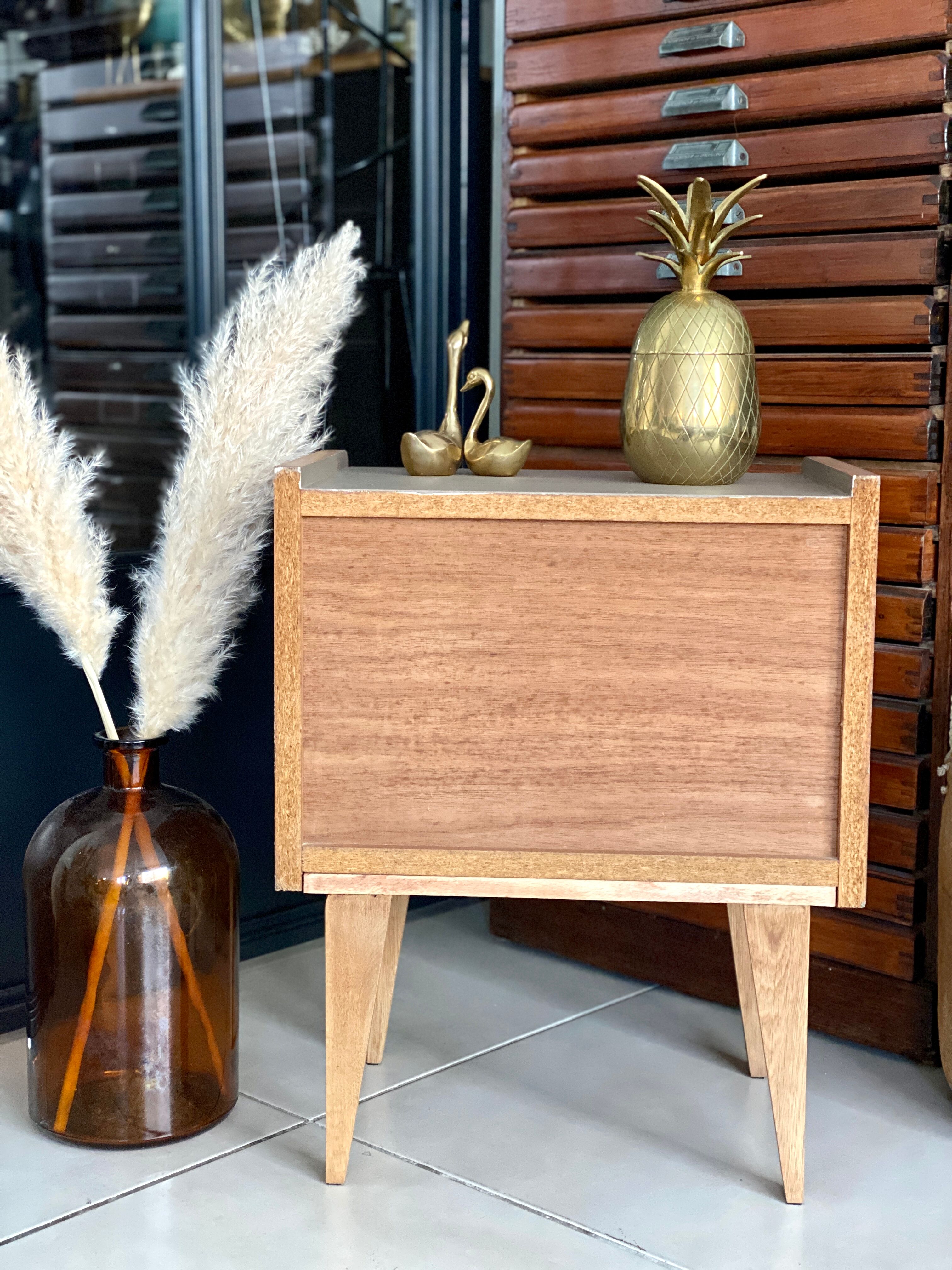 Table de chevet vintage