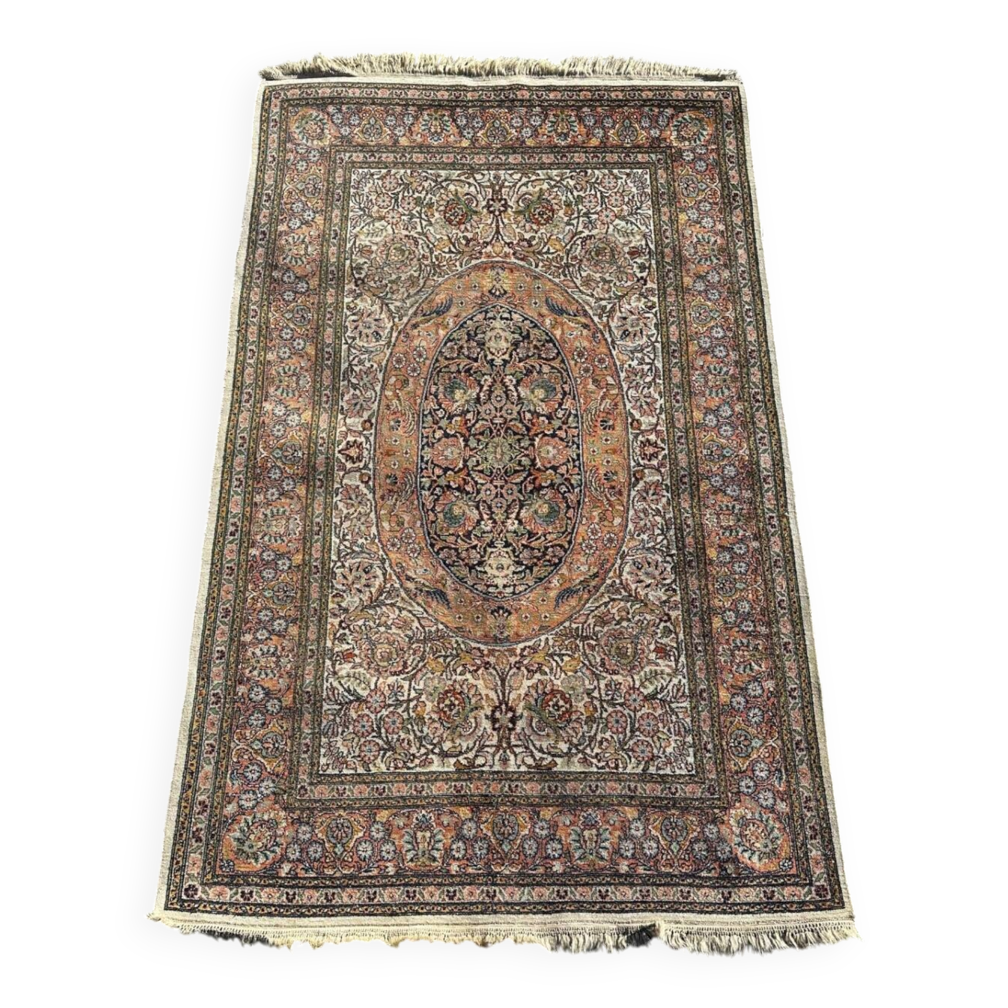 Persian silk rug